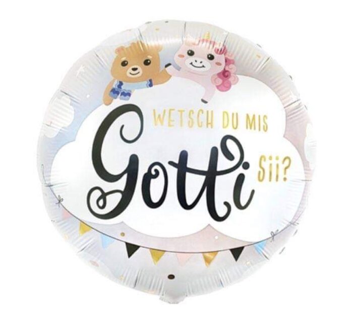 Folienballon Gotti