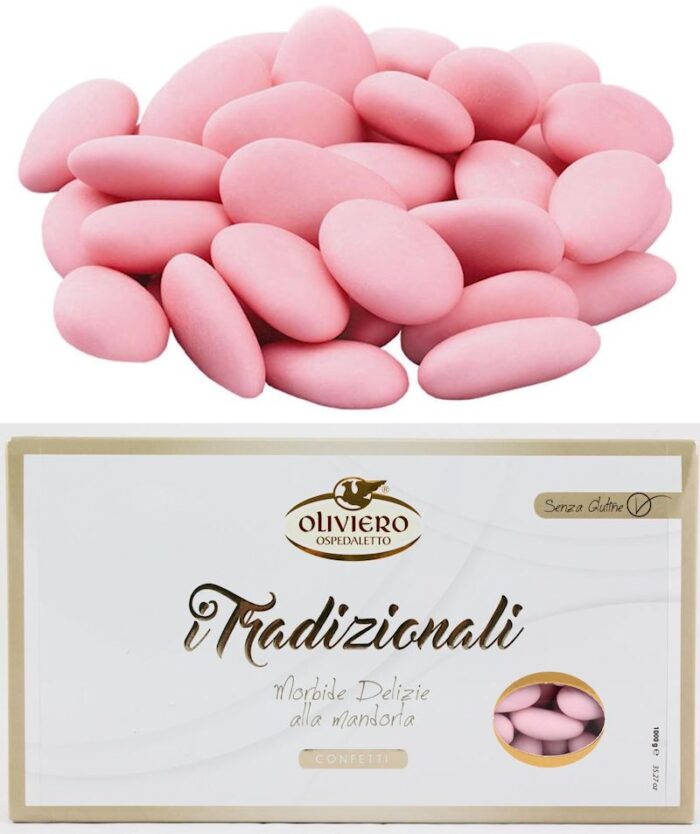 Zuckermandeln rosa 1kg