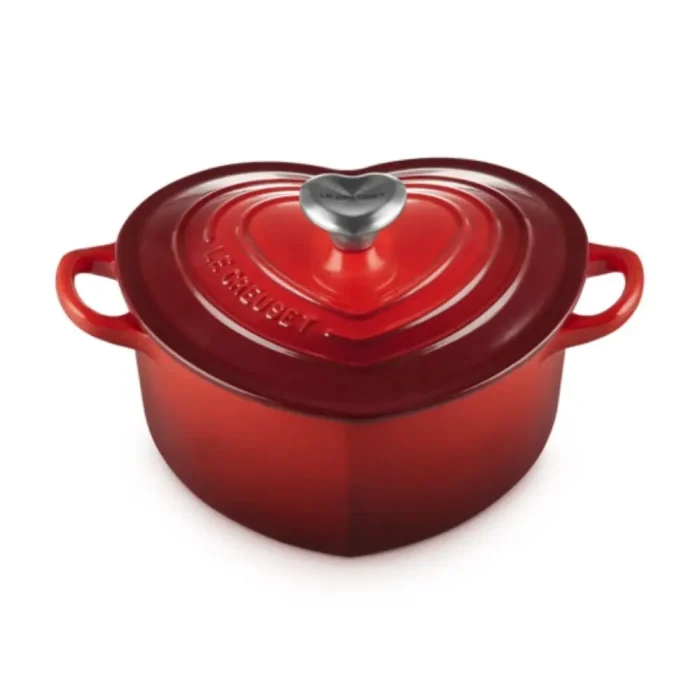 Le Creuset Herztopf rot