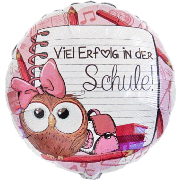 Ballon Schule Mädchen