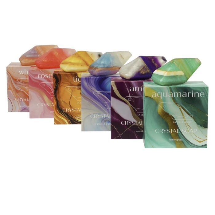 Edelsteinseife Aquamarine - La Belle Savon – Bild 3