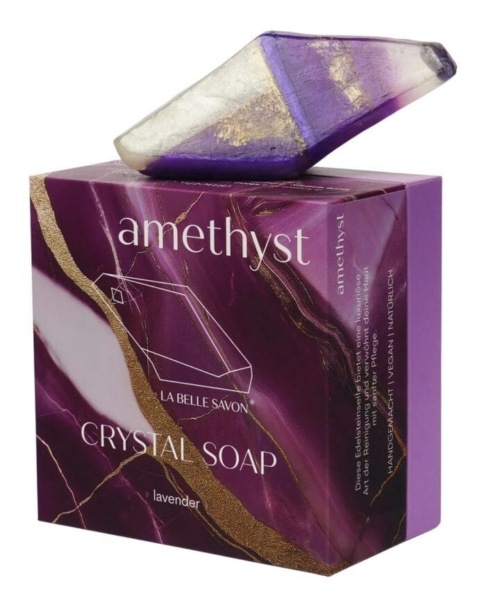 Edelsteinseife Amethyst - La Belle Savon