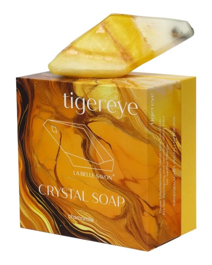 Edelsteinseife Tigerauge - La Belle Savon