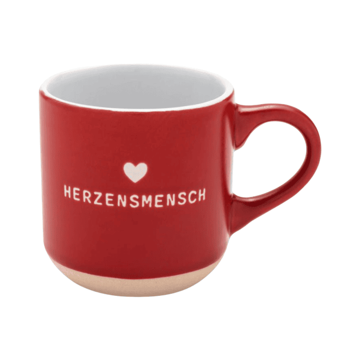 Espressotasse mit
Gravur "Herzensmensch"