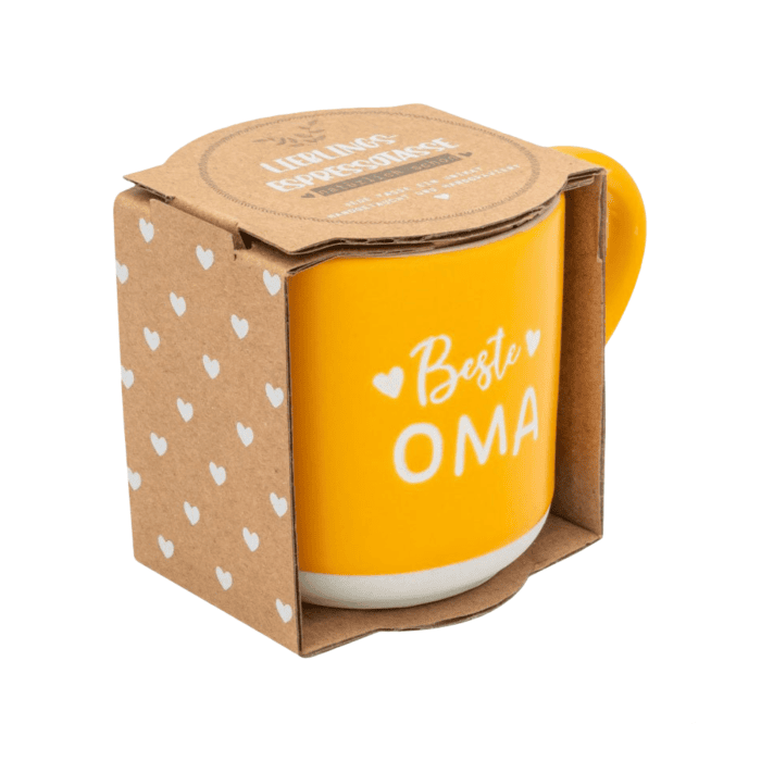 Espressotasse mit
Gravur "Beste Oma" – Bild 2