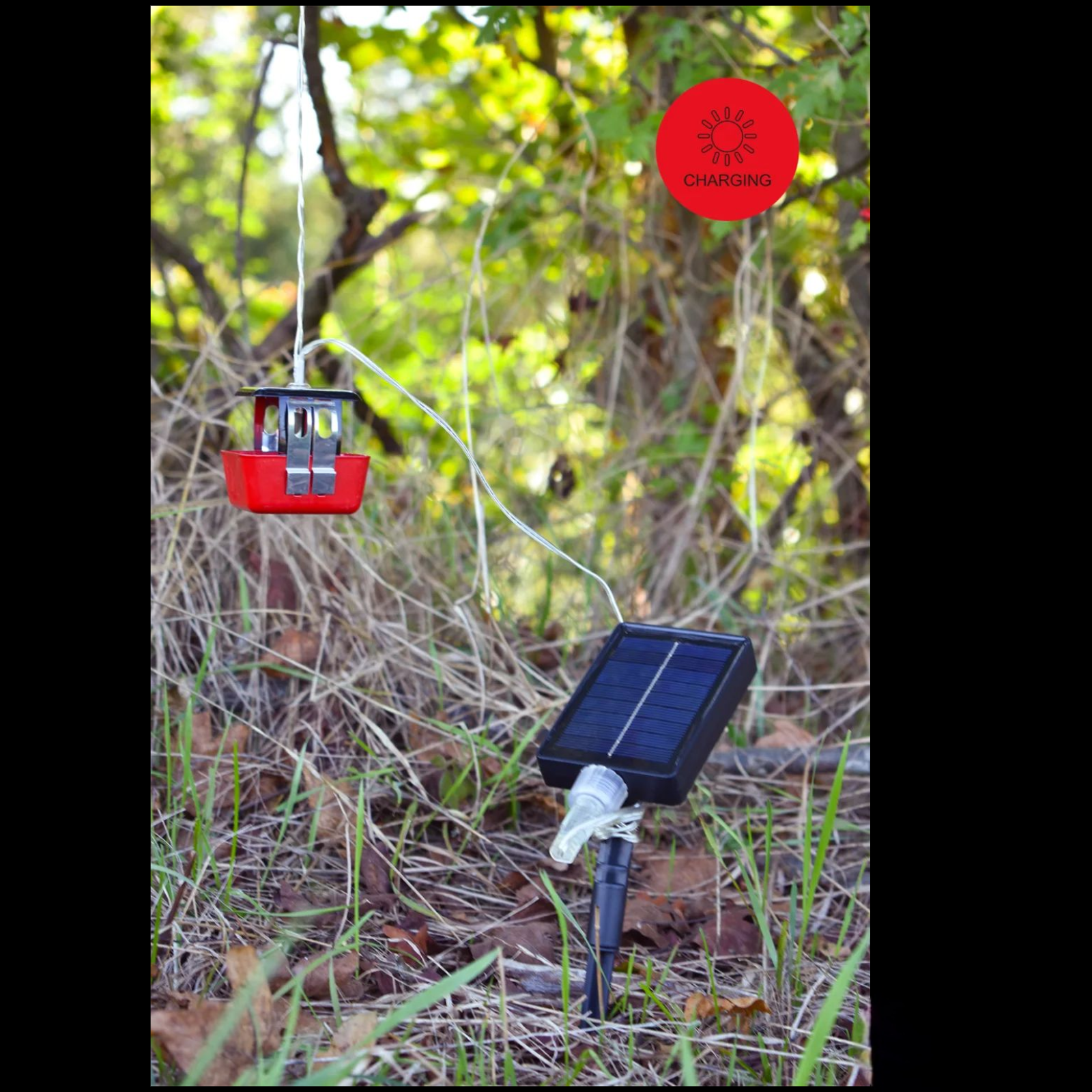 LED Solarlichterkette Gondel – Bild 5