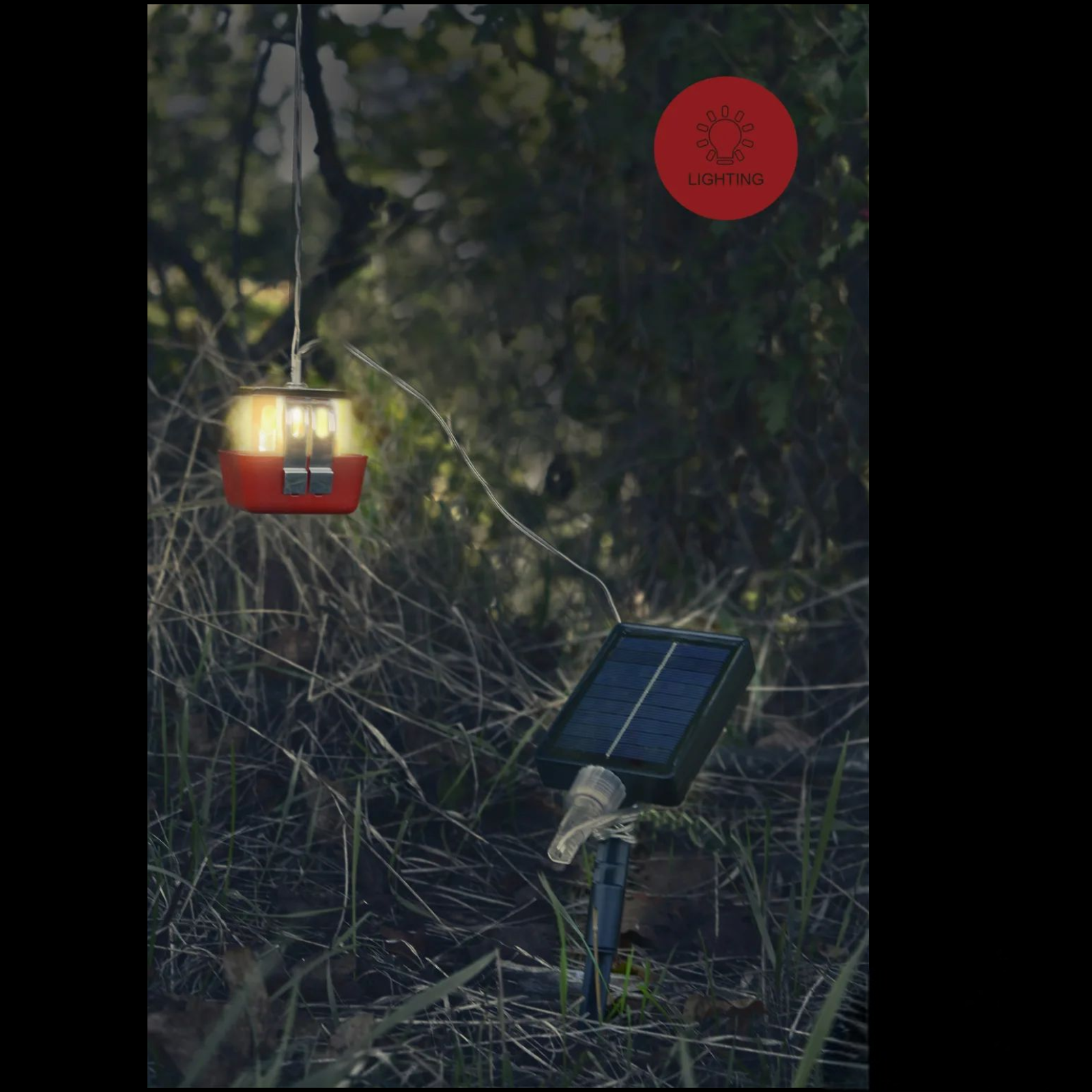 LED Solarlichterkette Gondel – Bild 4