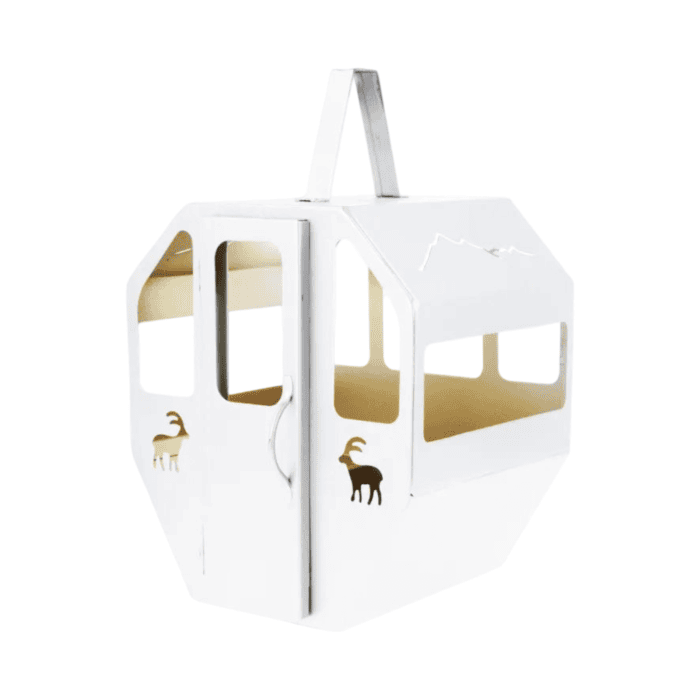 Laterne Gondel weiss Mini